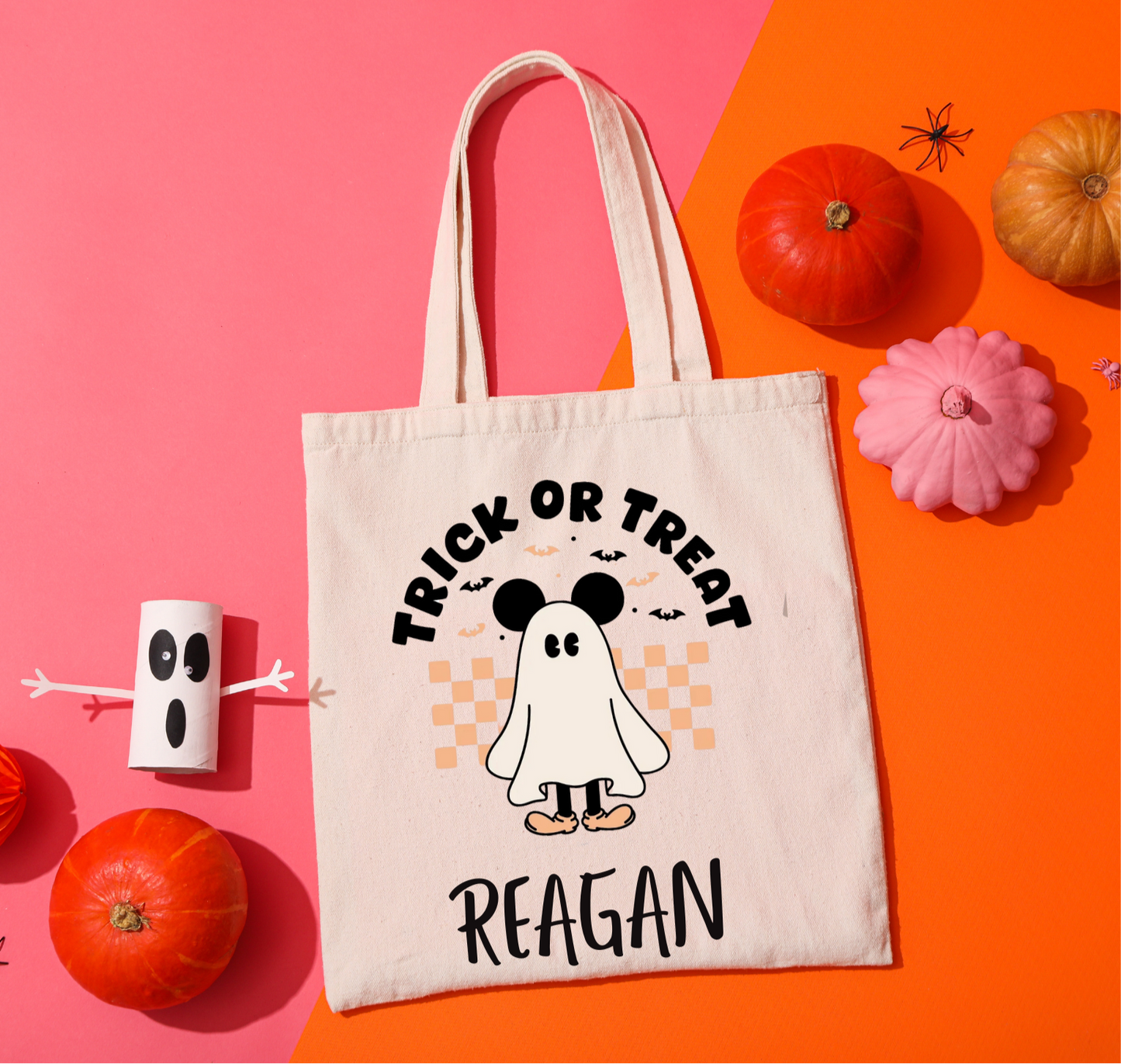Personalized Trick-or-Treat Tote Bags